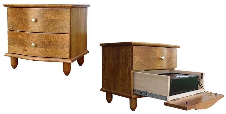 amish woodworking custom gun cabinet image