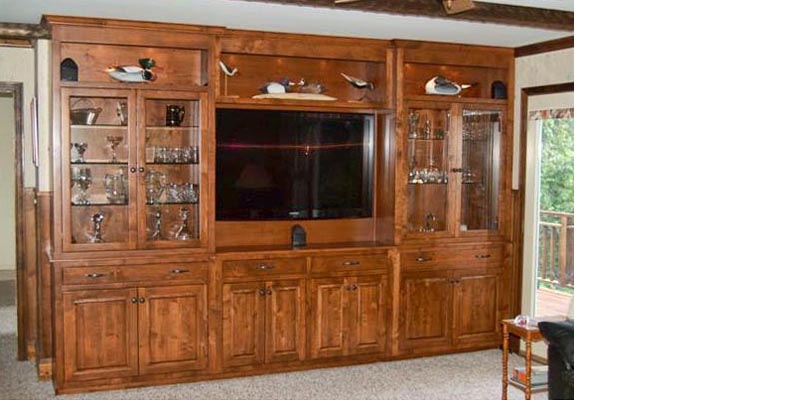 amish woodworking custom gun cabinet image