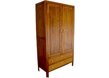 amish woodworking custom gun cabinet image