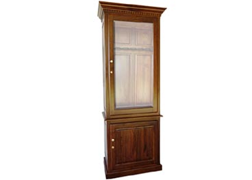 amish woodworking custom gun cabinet image