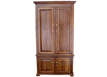 amish woodworking custom gun cabinet image