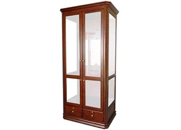 amish woodworking custom gun cabinet image