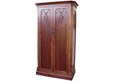 amish woodworking custom gun cabinet image