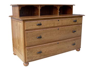 amish woodworking custom gun cabinet image