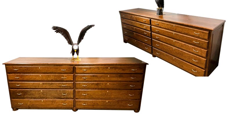 amish woodworking custom gun cabinet image