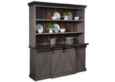 amish woodworking custom hutches & buffets image