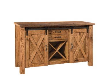 amish woodworking custom hutches & buffets image