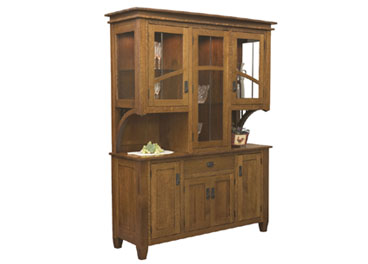 amish woodworking custom hutches & buffets image