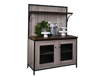 amish woodworking custom hutches & buffets image