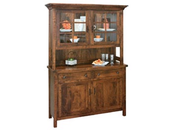 amish woodworking custom hutches & buffets image