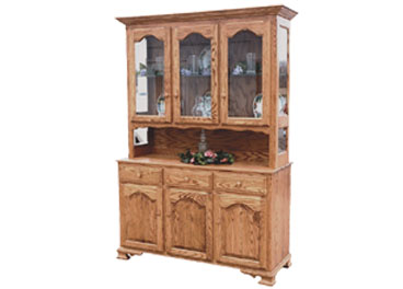 amish woodworking custom hutches & buffets image