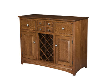 amish woodworking custom wine cabinet image