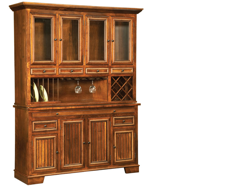 amish woodworking custom hutches & buffets image