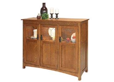 amish woodworking custom hutches & buffets image