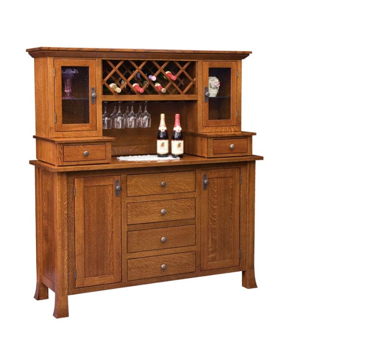 amish woodworking custom hutches & buffets image