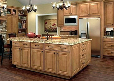 amish woodworking custom kitchen image