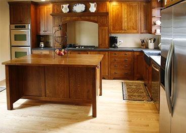 amish woodworking custom kitchen image