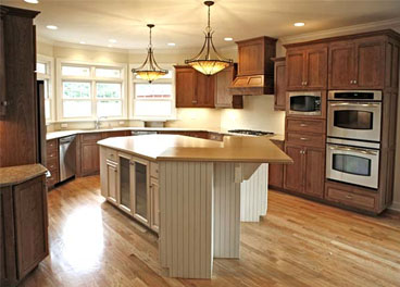 amish woodworking custom kitchen image