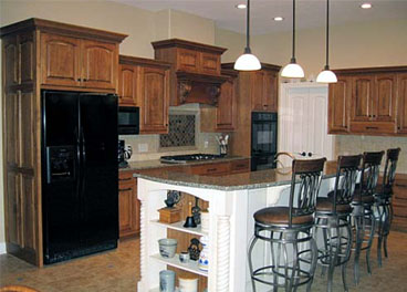 amish woodworking custom kitchen image