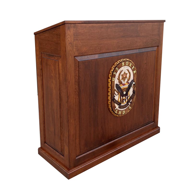 amish woodworking park avenue podium image