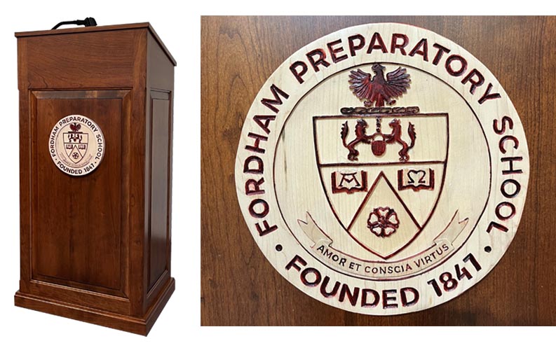amish woodworking fordham podium image