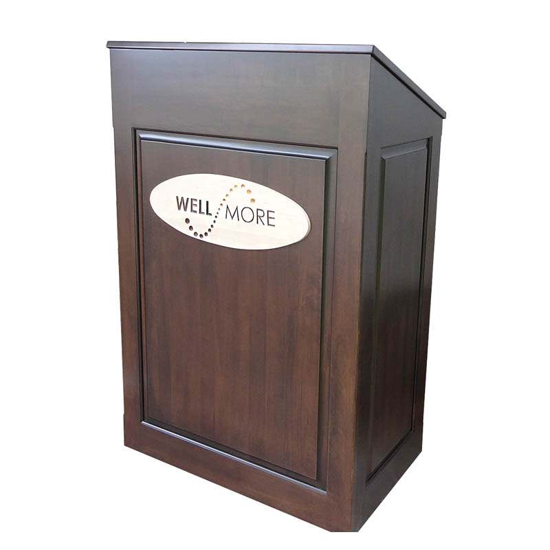 amish woodworking embassy podium image