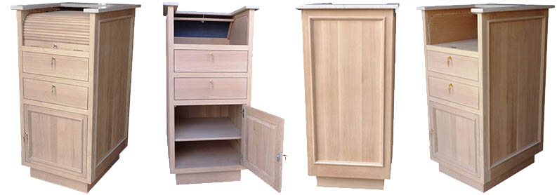 amish woodworking wood podium image