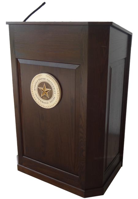 amish woodworking embassy podium image