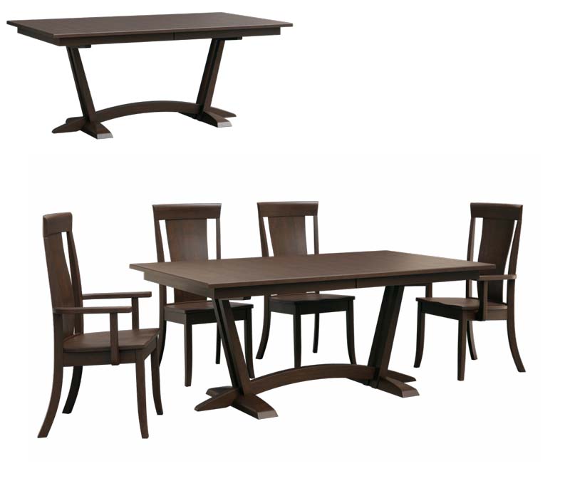 amish woodworking custom table image