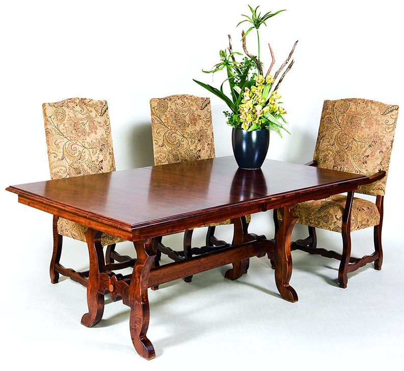 amish woodworking custom table image