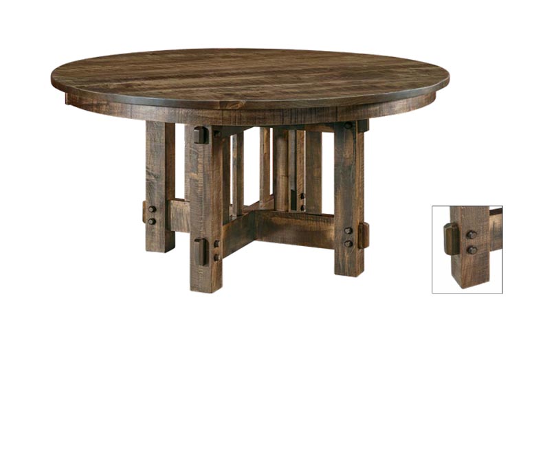 amish woodworking custom table image