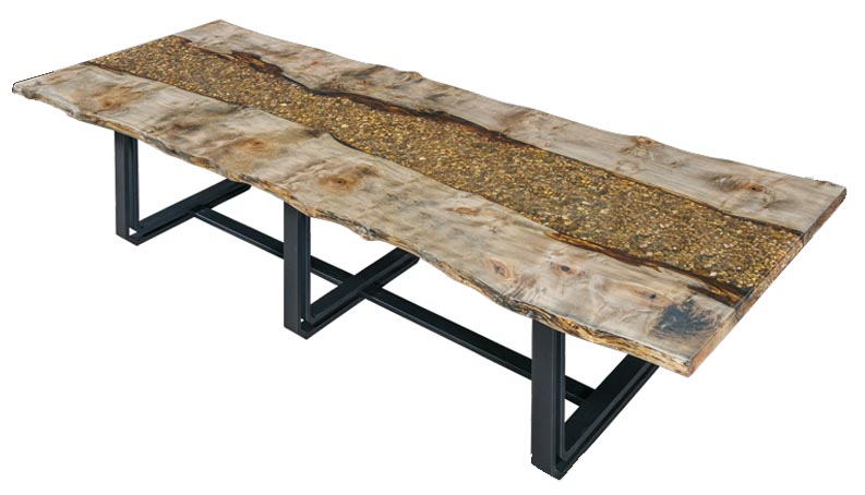 amish woodworking custom table image