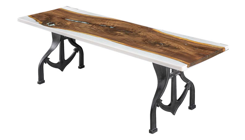 amish woodworking custom table image