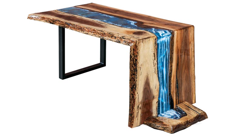 amish woodworking custom table image