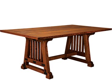 amish woodworking custom table image