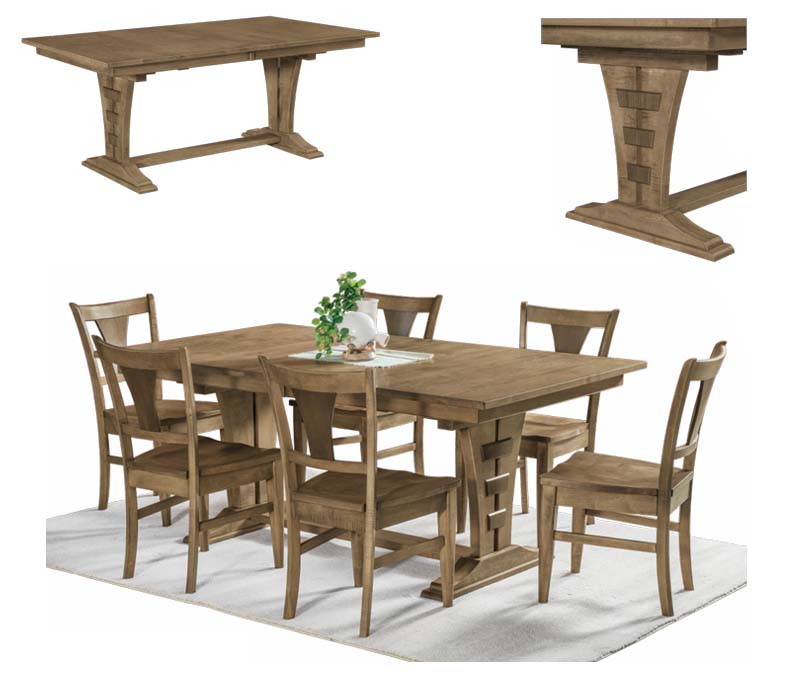 amish woodworking custom table image