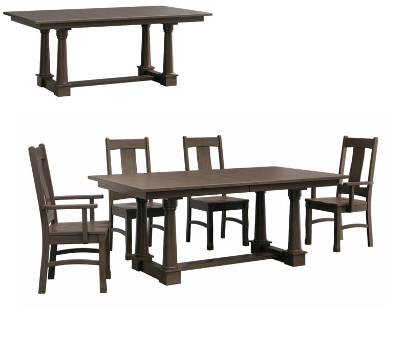 amish woodworking custom table image