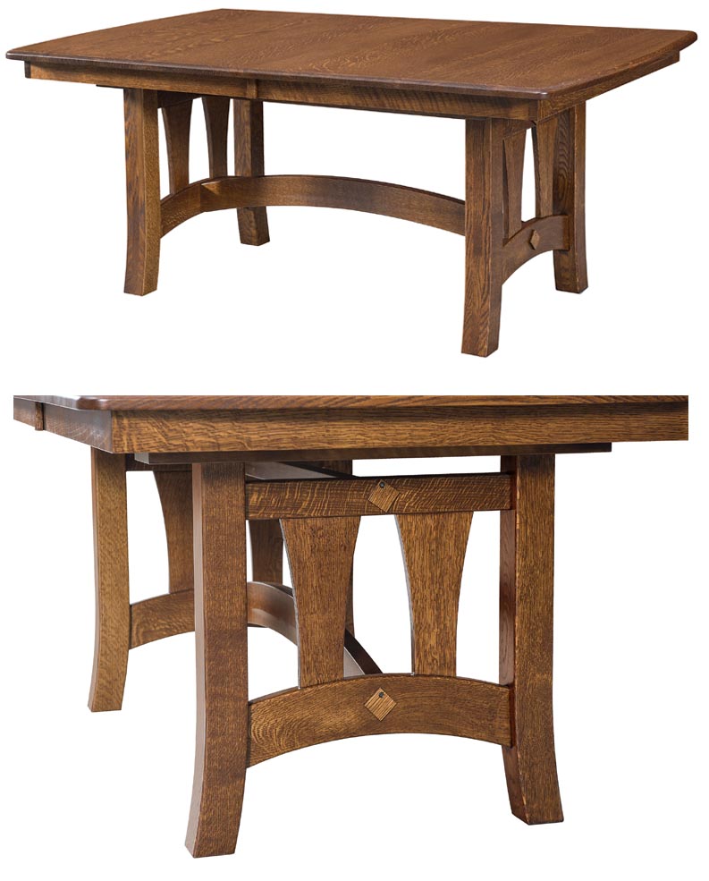 amish woodworking custom table image
