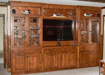 Hand Made Trophy Display Case by Cc Fine Furniture