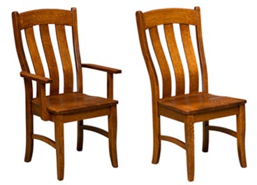 amish woodworking custom wood chair image