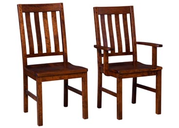 amish woodworking custom wood chair image