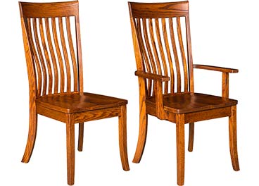 amish woodworking custom wood chair image