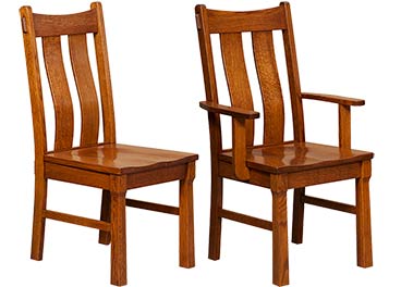 amish woodworking custom wood chair image