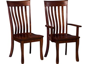 amish woodworking custom wood chair image