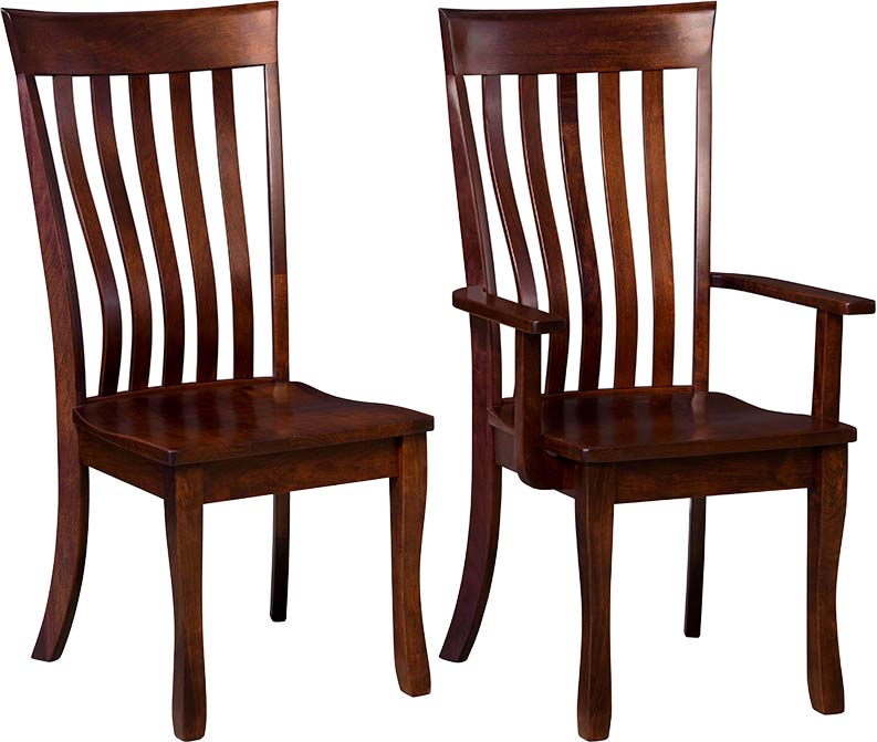 amish woodworking custom wood chair image