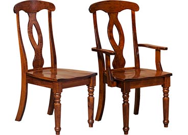 amish woodworking custom wood chair image