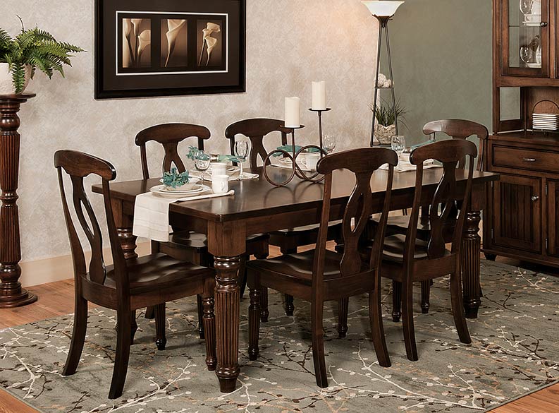 amish woodworking custom wood chair image