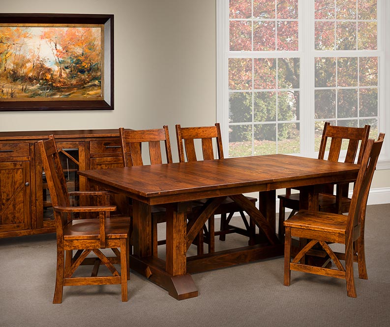 amish woodworking custom wood chair image