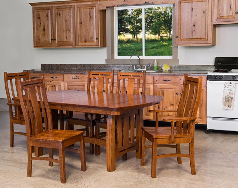 amish woodworking custom wood chair image