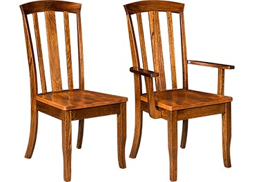 amish woodworking custom wood chair image